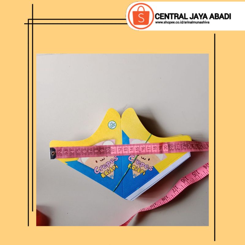 

100 LEMBAR KEMASAN CREPES PAPER CRAFT UKURAN 13 × 14,5 KERTAS LEKER CRISPY HIGH QUALITY BOX LEKKER WAFFLE CROFFLE PRODUK TERBARU SERI BARU | CENTRAL JAYA ABADI 825