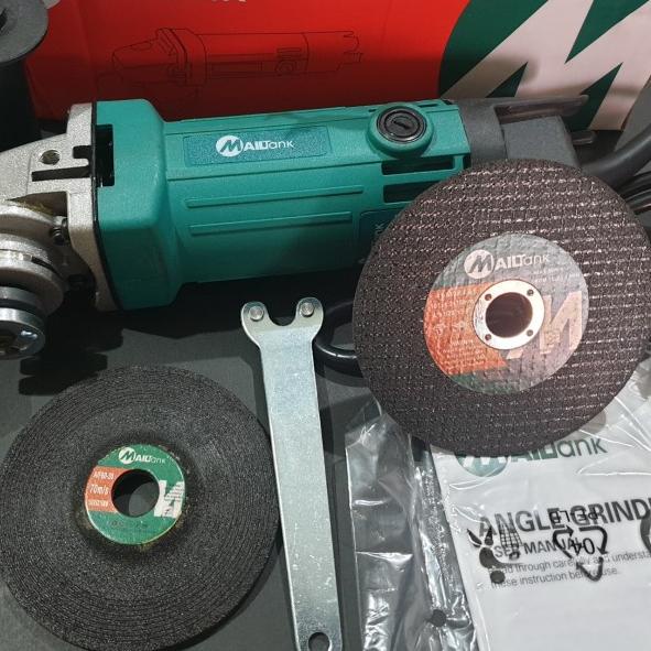 MESIN GERINDA TANGAN MAILTANK 4" ANGLE GRINDER MAILTANK