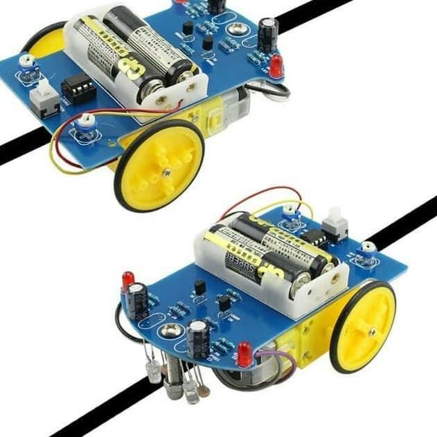 Kit DIY Robot Line / robot line follower line tracer Analog