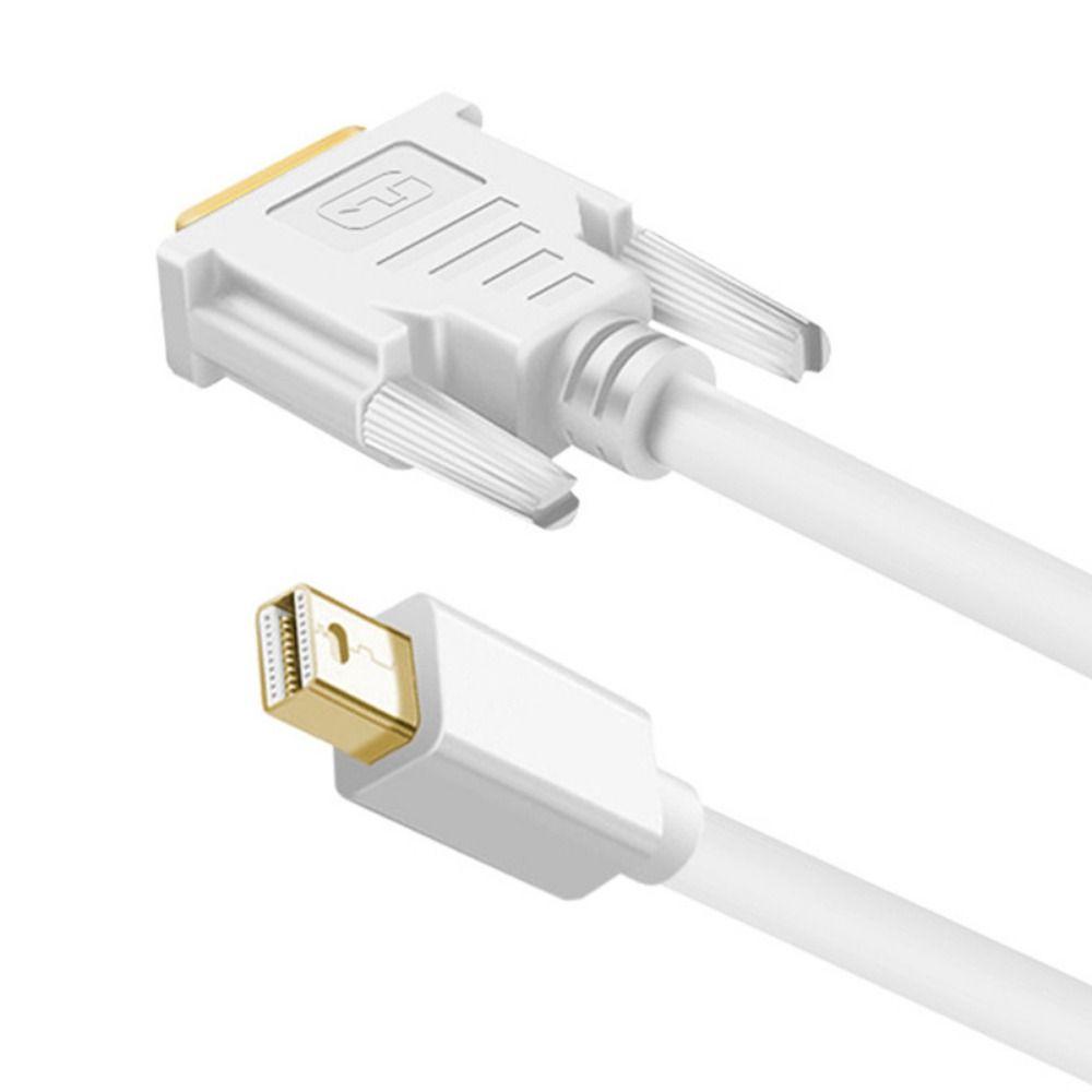 POPULAR Kabel DP Mini Ke DVI Untuk Laptop Thunder-bolt Port Adapter Mini DisplayPort Ke DVI