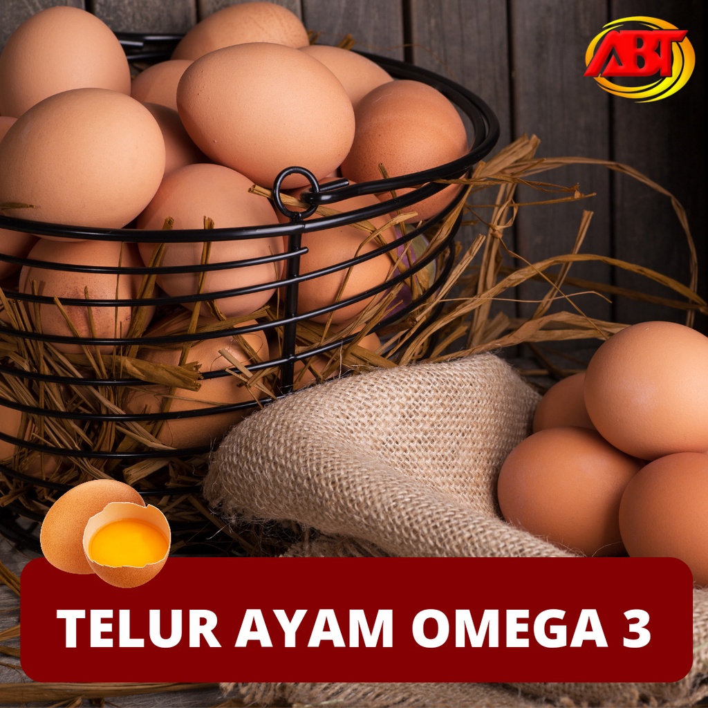 

ABT - Telur Ayam Negeri OMEGA 3,6&9 per Butir