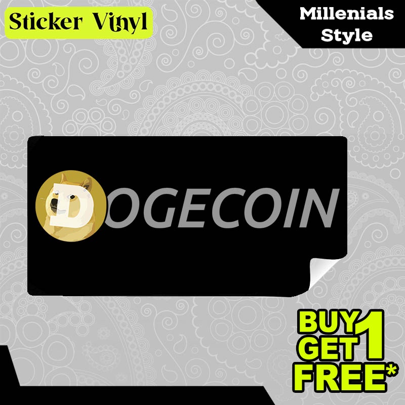 

Stiker Sticker Dogecoin Doge Token Crypto Gambar Unik Desain Keren dan Kekinian Aesthetic Bahan Vinyl Satuan Anti Air