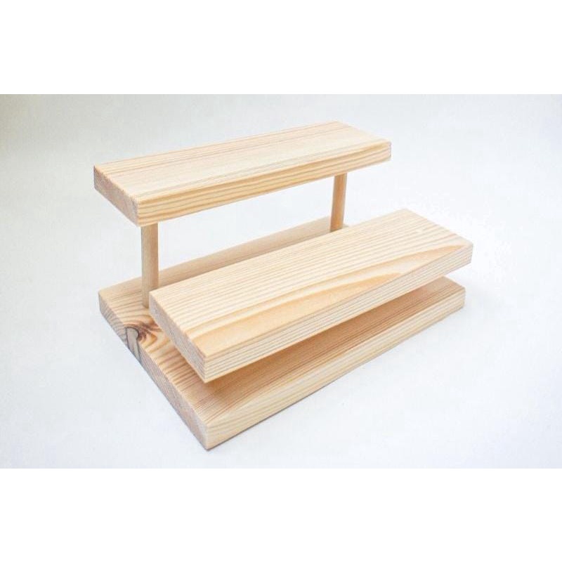 Figure storage kayu aesthetic, tempat kacamata, tatakan pot sukulen (201312)