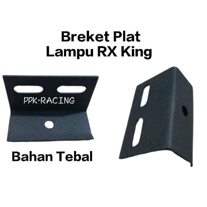 Beket Plat Nomor Depan RX King Dudukan Lampu Tembak RX King