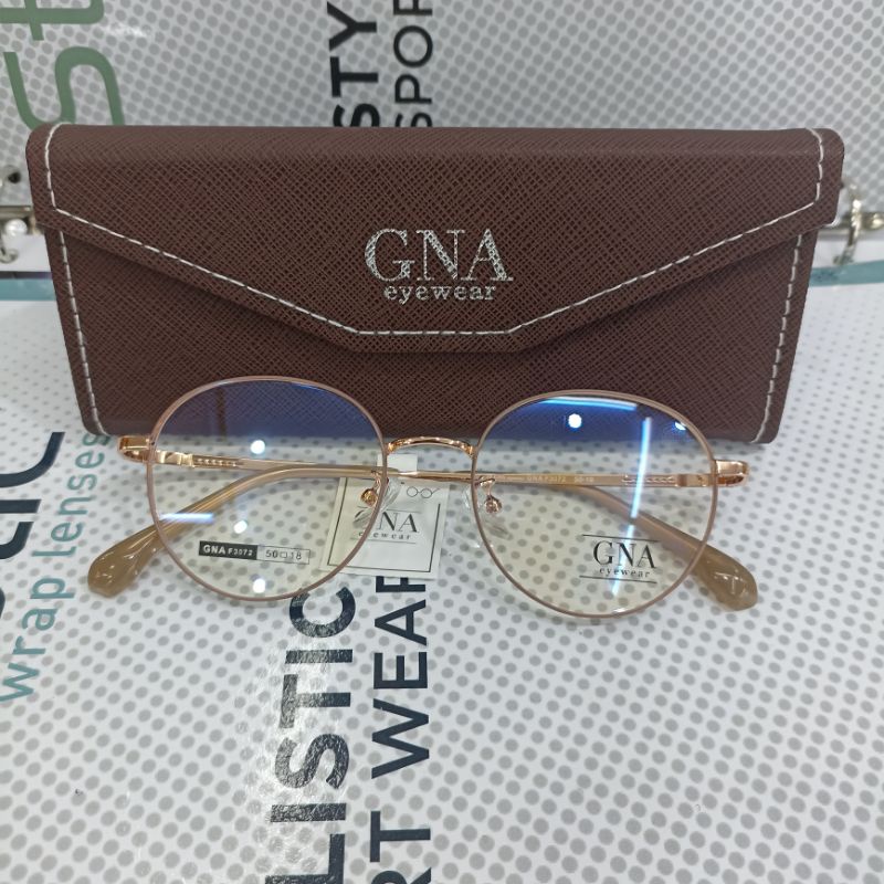 FRAME GNA OVAL TITANIUM ORIGINAL BRAND PRODUK PRIA DAN WANITA