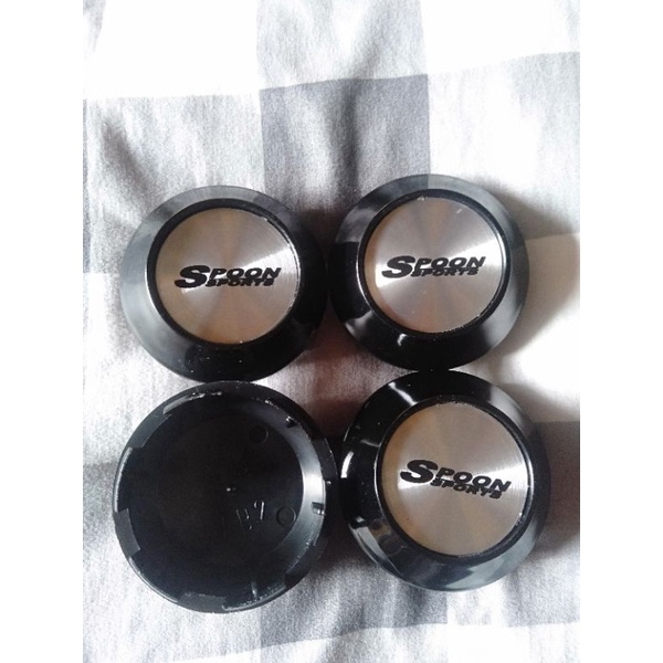 tutup velg/ dop velg racing spoon ukuran 6.8cm (4pcs)