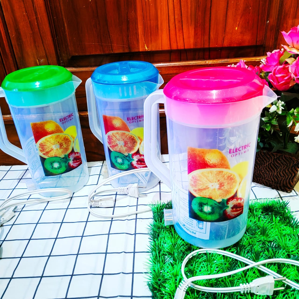 Teko Listrik Plastik/Teko Optima Listrik 2,5 L/ Pemanas Air