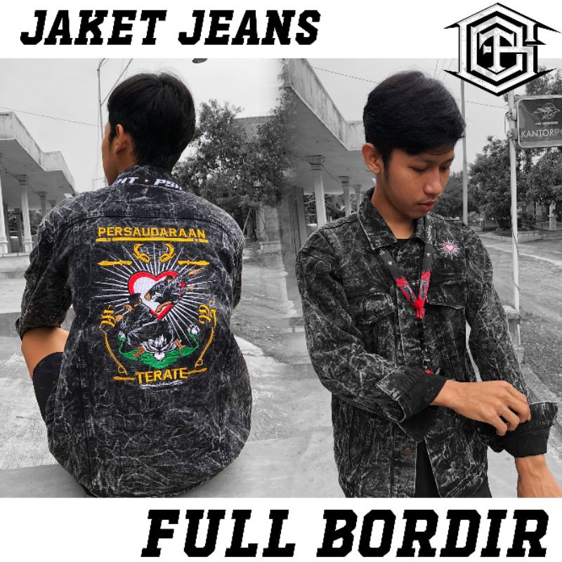 Jaket Levis Bordir Tendangan