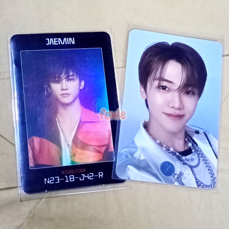 pc photocard nct dream ac jaemin cimol namol jewel somethinc jeno resonance pt.2 arrival ac jaehyun 