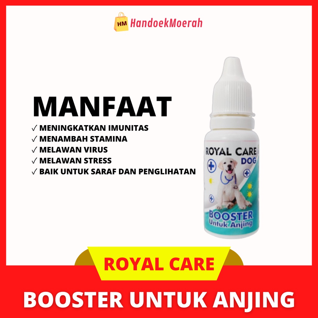 Royal Care Vitamin Booster Dog10 ML / VItamin ANJING
