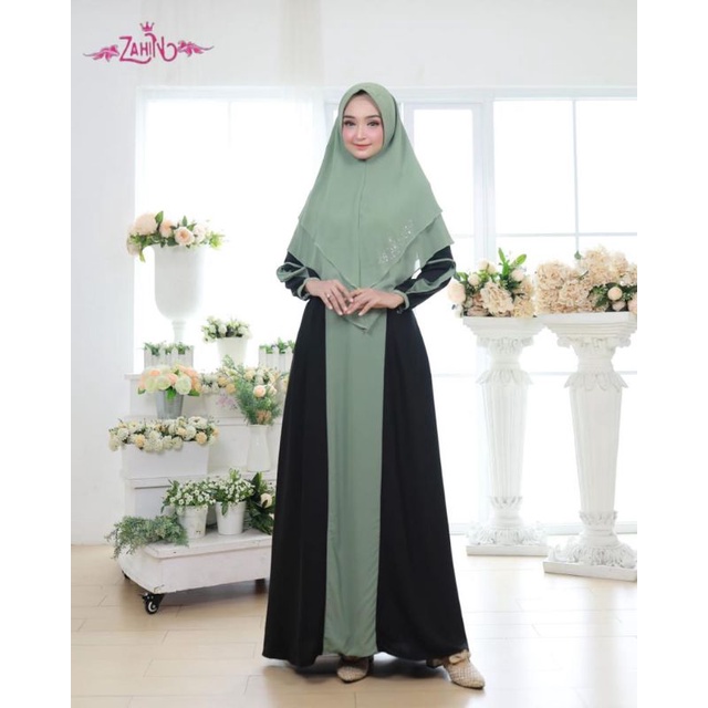 CALIANA SET SYAR'I BY ZAHIN COLLECTION// Bisa COD