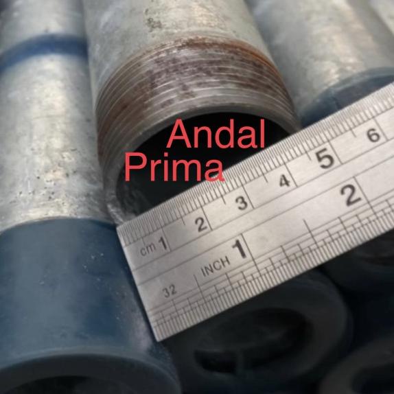 Pipa Galvanis - Pipa Galvanish 1 1/2" Inch - 1 1/2" Inch, tebal 1.4mm