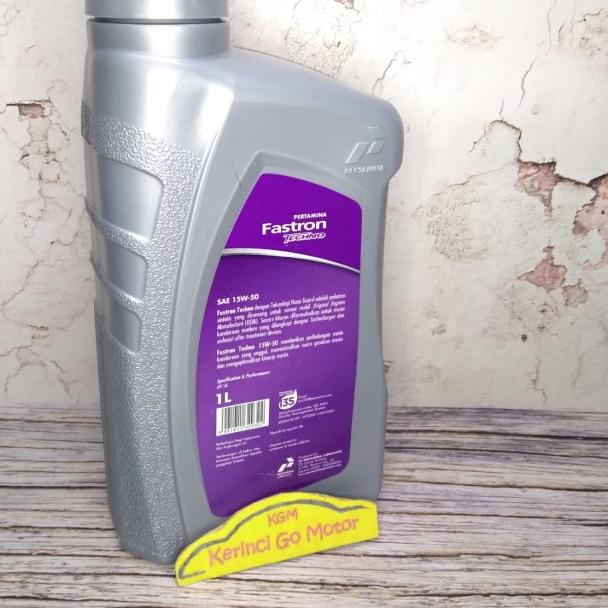 OLI FASTRON 15W-50 1L PERTAMINA - OLI MESIN FASTRON TECHNO 15W-50