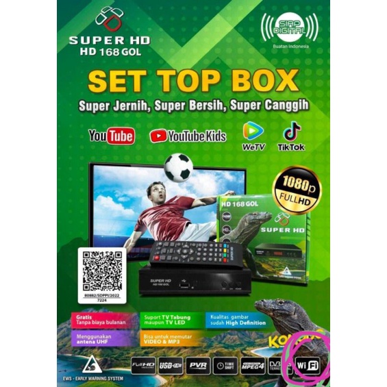 Viral Set Top Box Tv Digital Super HD DVB T2 / Set Top Box DVB T2 Set Top Box Tv Digital Super HD