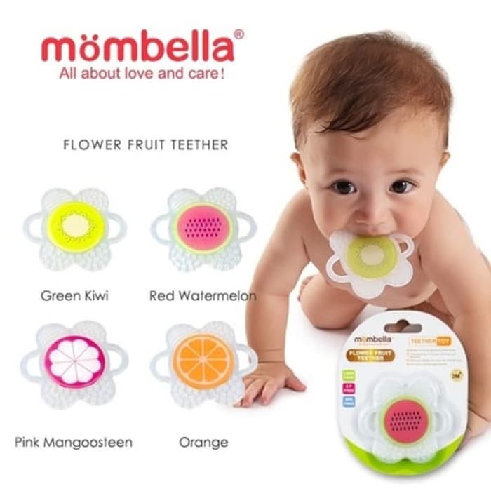 Mombella Flower Fruit Teether - Gigitan Bayi