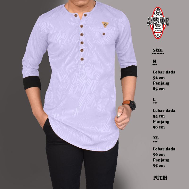 baju Koko pria/kurta terbaru anwa one. terlaris