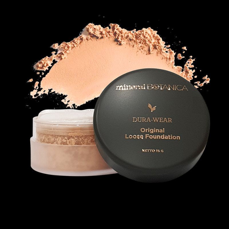 ★ BB ★  Mineral Botanica Dura Wear Original Loose Foundation 15gr - Bedak Tabur - Loose Powder