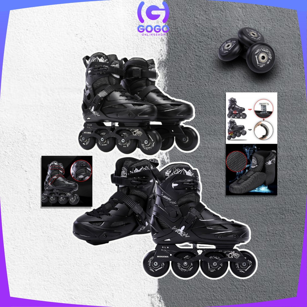 GOGO-O10 Sepatu Roda Dewasa / Inline Skate Dewasa / Power Roller Skate / Sepatu Roda Pria dan Wanita