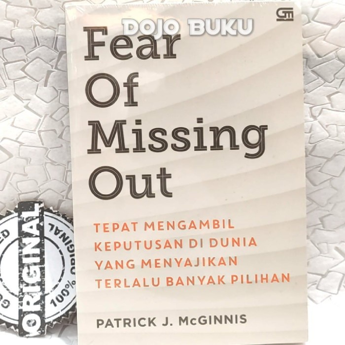 Buku Fear Of Missing Out by PATRICK J MCGINNIS