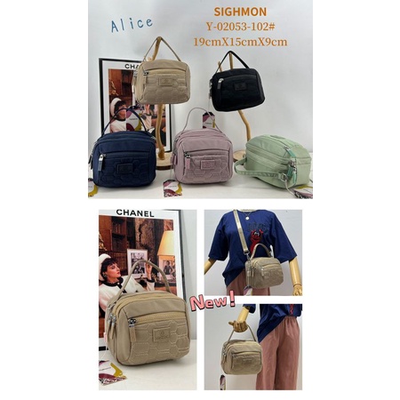 TAS SELEMPANG MINI SIGHMON TERBARU P 02503 "ALICE"