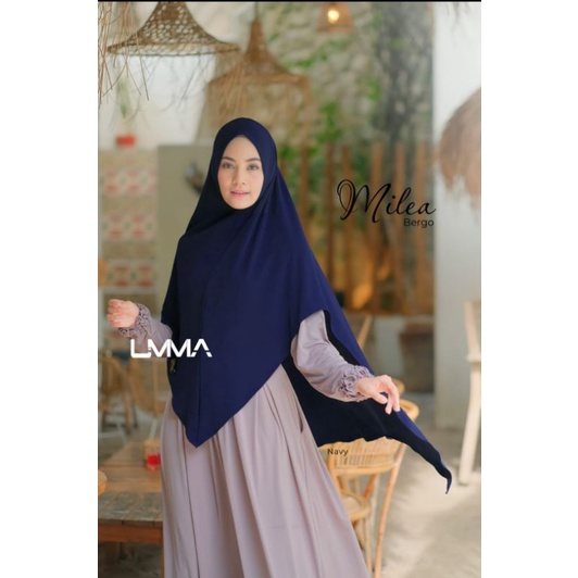 Jilbab Bergo instan Milea ORI UMMA Syari