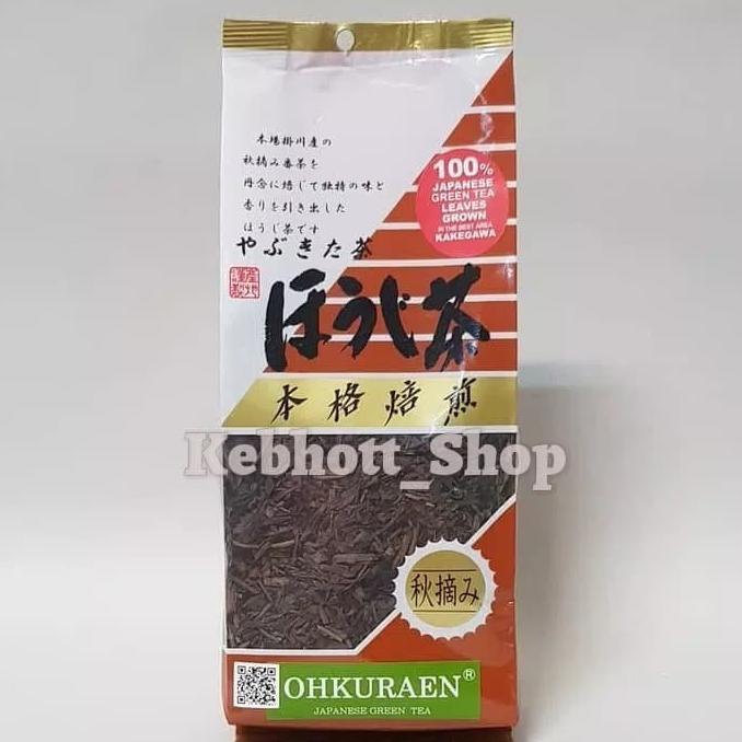 

Ohkuraen Autumn Harvest Houjicha Japanese Green Tea 130 gr | Teh Hijau