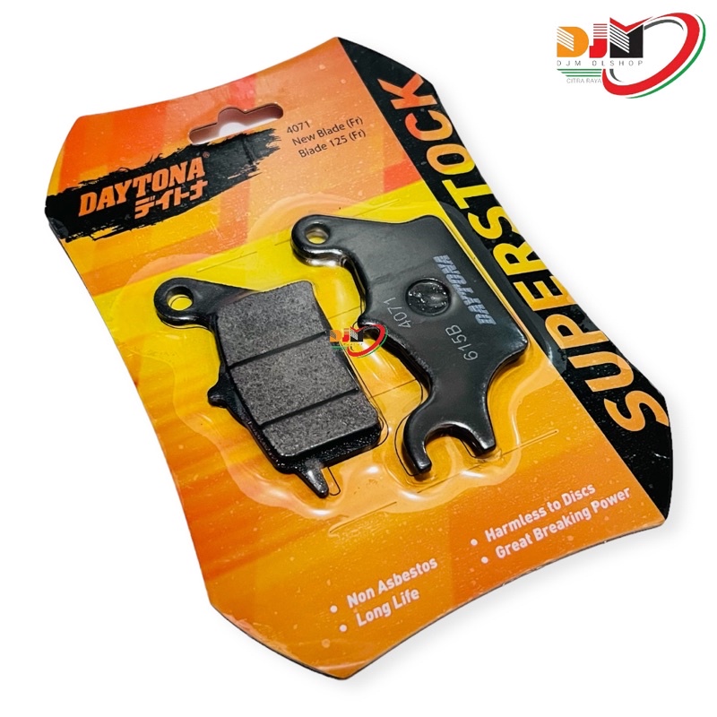 Kampas Rem Cakram Depan Daytona Blade Revo Abs 4071