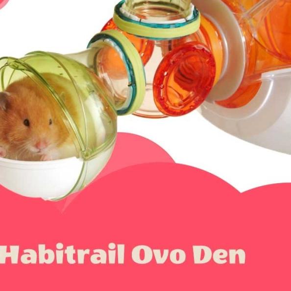 Tempat tidur bersarang Hamster Habitrail Ovo Den