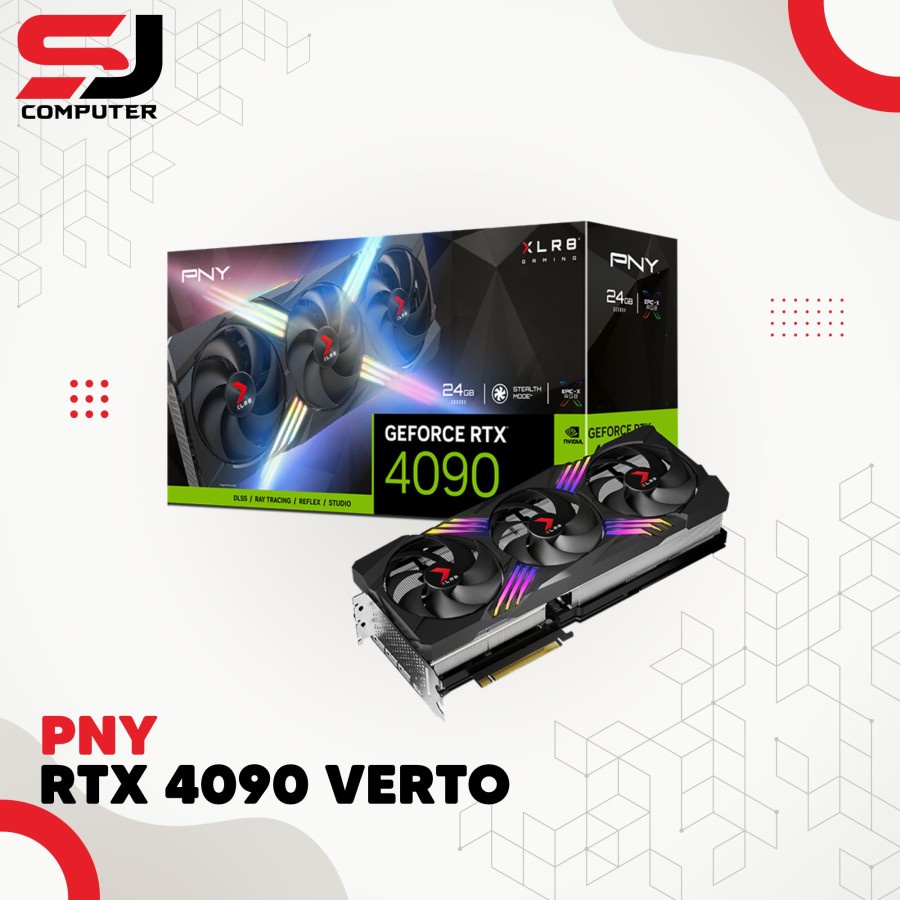 PNY GeForce RTX 4090 24GB XLR8 Gaming VERTO EPIC X RGB Triple Fan