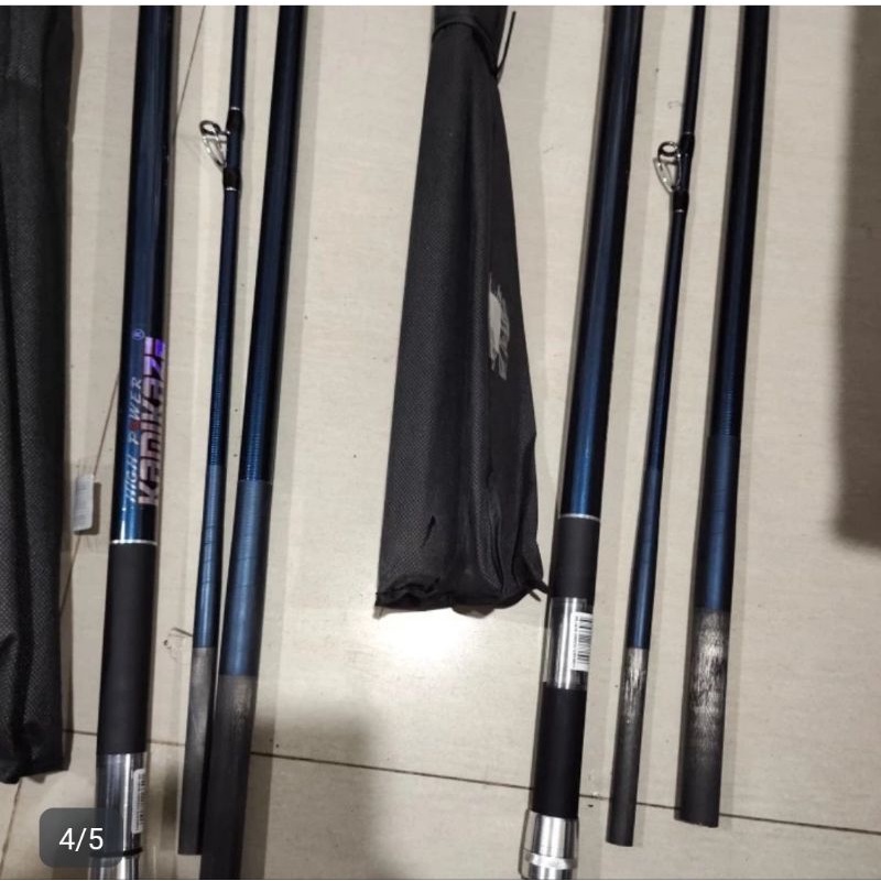 joran surf casting kamikaze oceanic 390 cm joran pantai sambung 3