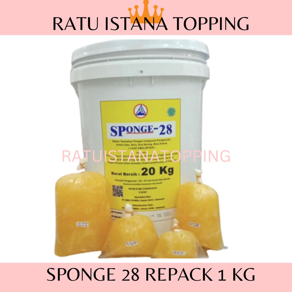 

SP SPONGE 28 1 KG REPACK SP SPONGE 28-PENGEMBANG BOLU-PENGEMBANG KUE-PENGEMBANG DOUBLE ACTION