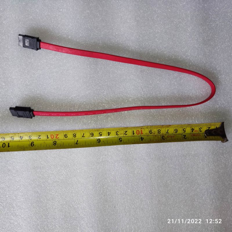 Kabel hardisk SATA 50Cm HDD SSD DVD-ROM PC Komputer panjang ori original Bogor