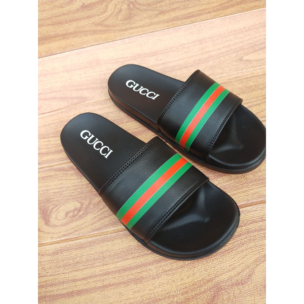 SANDAL GUCCI SLIPSLIP SENDAL GUCCI PRIA WANITA