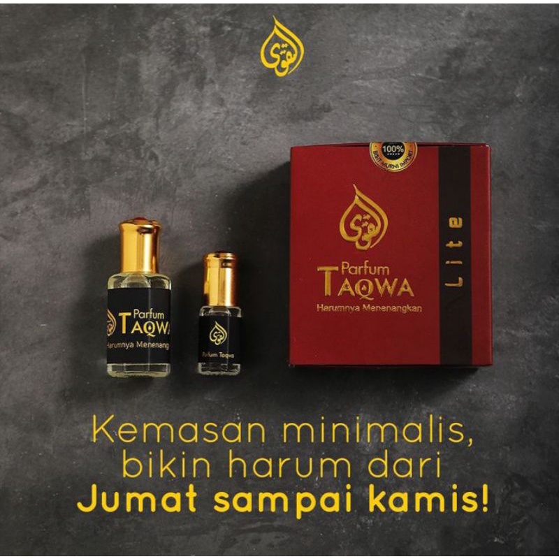 Parfum Taqwa HAJAR ASWAD 12 ml [ Beli 1 Gratis 1 ] | Parfum Sholat HAJAR ASWAD [ Non Alcohol ]