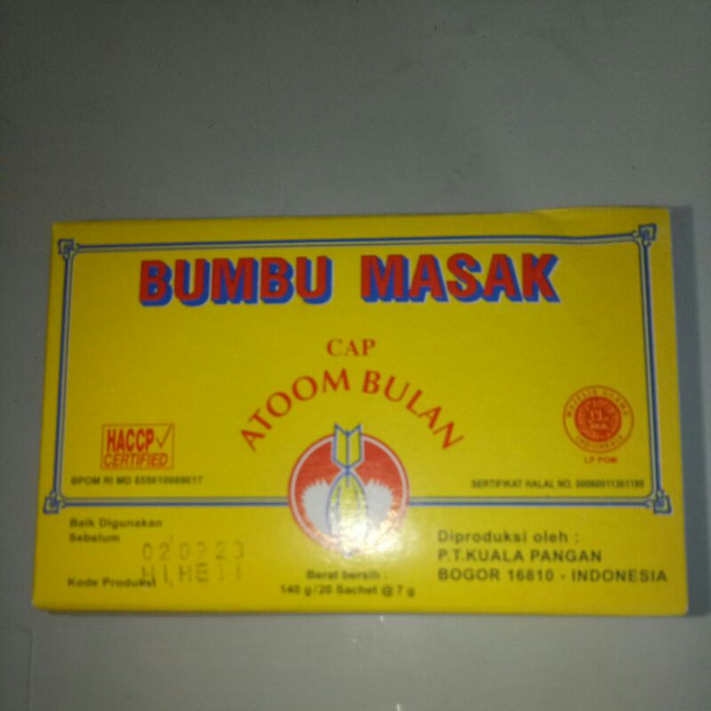 

Bumbu masak cap Atoom