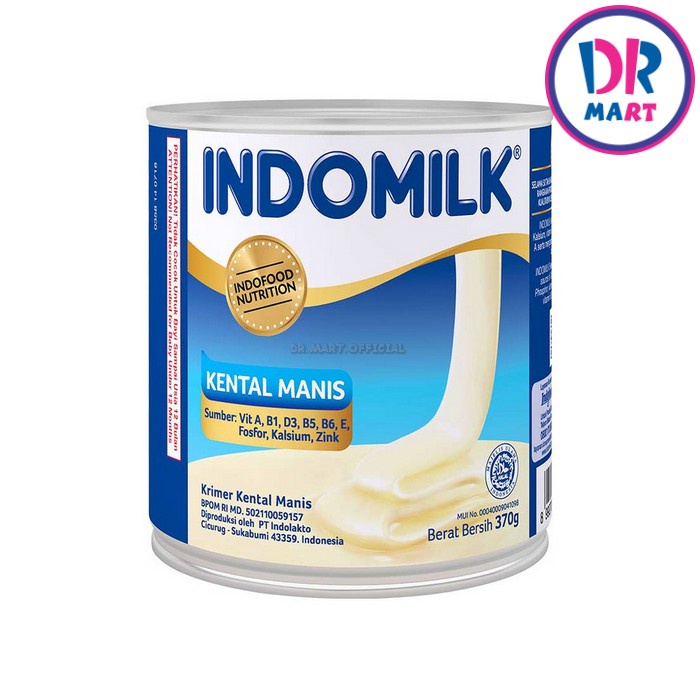 

Indomilk Kental Manis Plain 370 gr Pcs