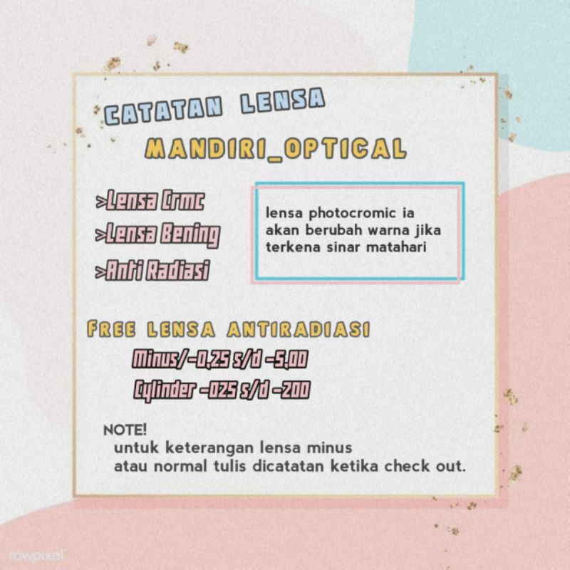 Kacamata fashion | kacamata wanita photocromic anti radiasi bisa request minus