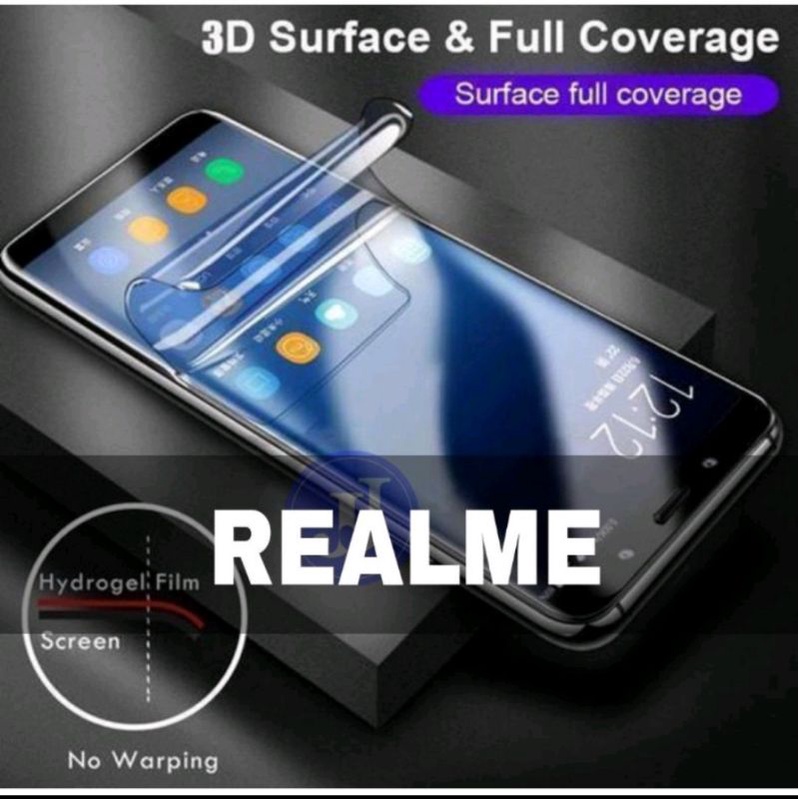 TEMPERED HYDROGEL BENING REALME 10 5G PRO 10 PRO+ 5g GT NEO 2 GT MASTER GT 2 PRO GT NEO 3 C30S C55