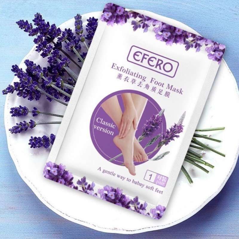 EFERO FOOT MASK Foot Mask FOOT PEELING EXFOLIATING Masker Kaki