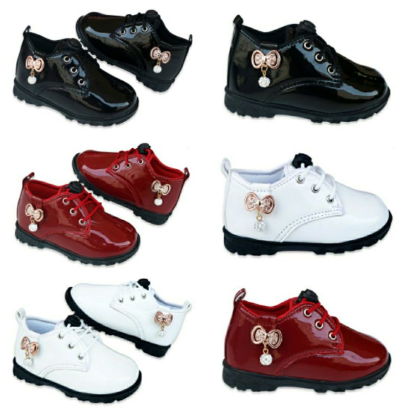 Sepatu Pesta Anak Perempuan/Sepatu glossy anak Perempuan/Sepatu formal anak perempuan/sepatu formal 