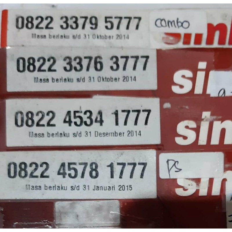 nomor cantik telkomsel simPATI 777 awalan 0812