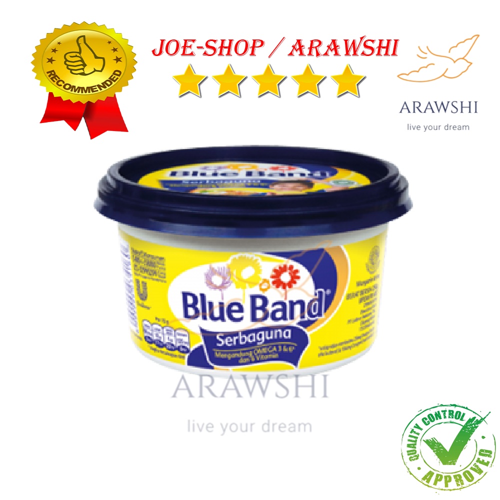 

margarine BLUE BAND blueband SERBAGUNA CUP 250g