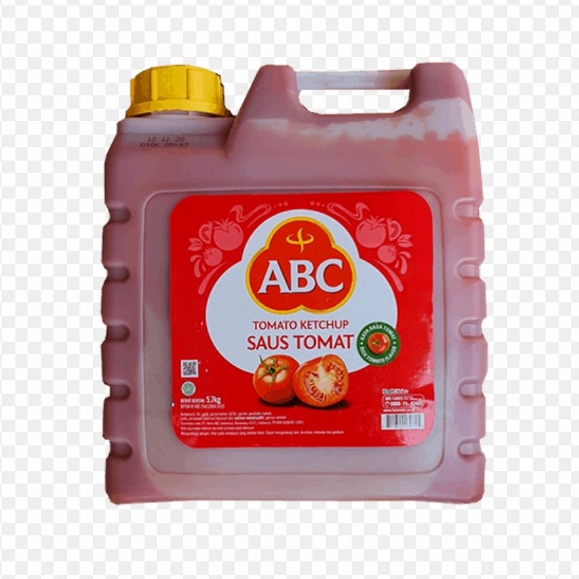 

ABC SAUS TOMAT 5.57KG KEMASAN GALON DARI TOMAT SEGAR U/ SEMUA MAKANAN