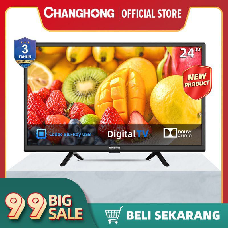 TV LED DIGITAL 24 INCH CHANGHONG 24G5W