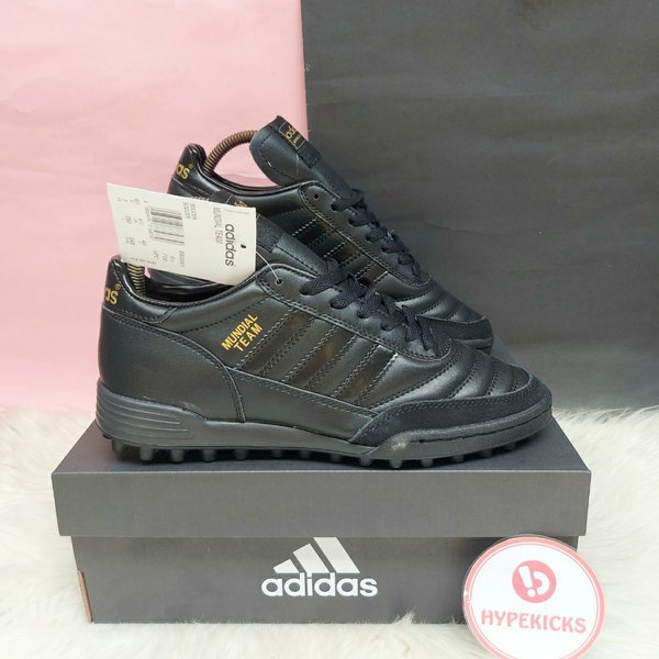 Jual Sepatu Futsal Adidas Copa Mundial Team Astro Black Gold Premium Original - Mini Soccer Adidas