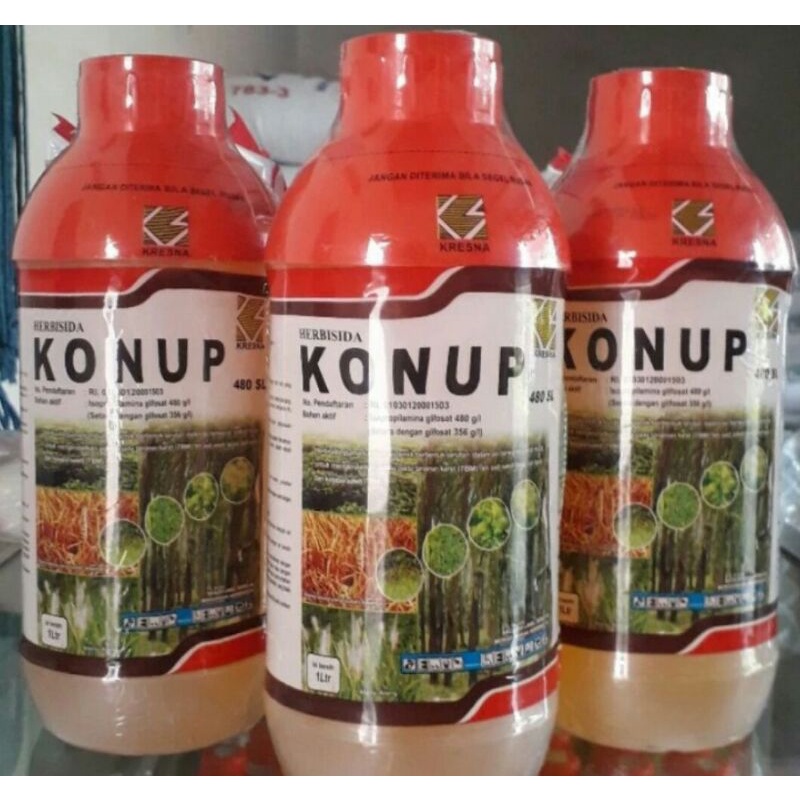 Herbisida Sistemik (non-selektif) KONUP 480SL ukuran 1 Liter
