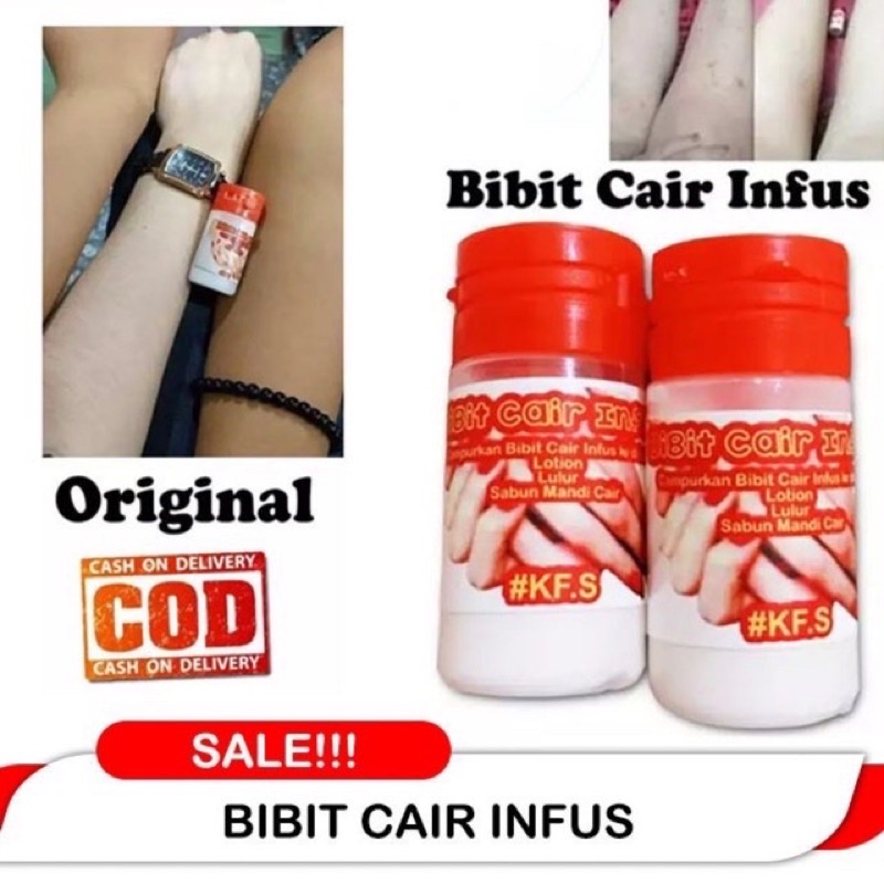 BCI Bibit Cair Infus Whitening Pemutih Badan Original