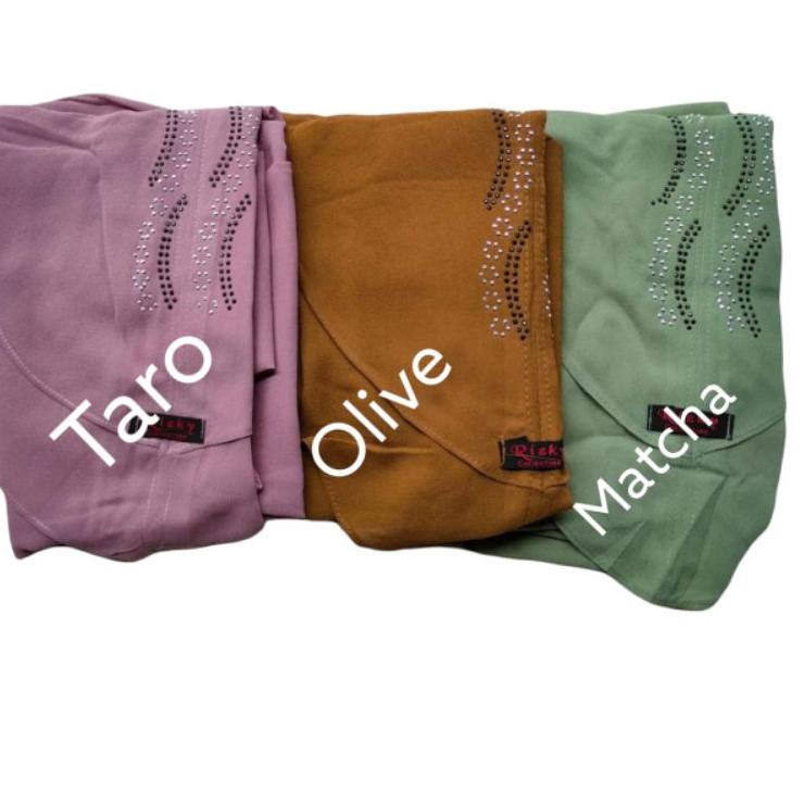 RESTOCK Rizky Collection •• PAYET 03 •• kerudung instan hijab instan •• hijab Ceruty 𝄞 857