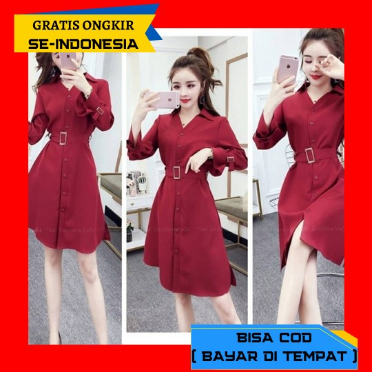 Mermaid Dress Brukat Natal Baju Ke Gereja Dress Pesta Baju Murah Ako Shopiaa Dress Wanita Terbaru Ko