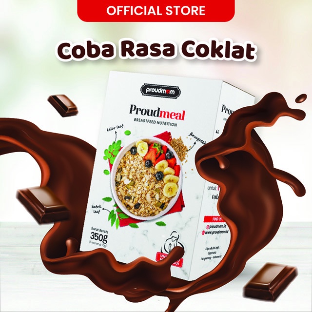 Coba Rasa Coklat - PROUDMEAL ASI BOOSTER - Nutrisi Diet Busui